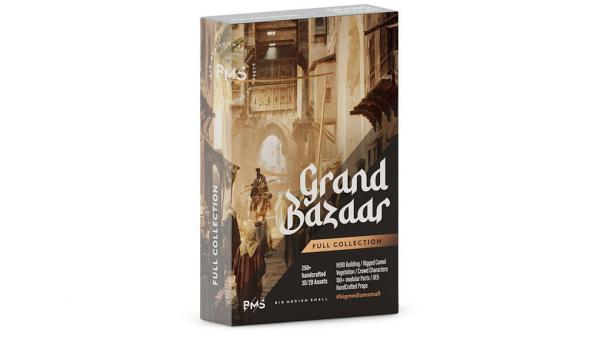 مجموعه مدل سه بعدی بازار سنتی Grand Bazaar Collection
